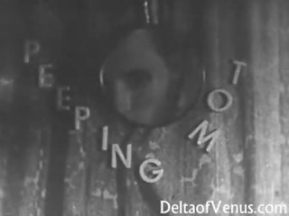 Antigo pagtatalik 1950s - maninilip magkantot - peeping tom